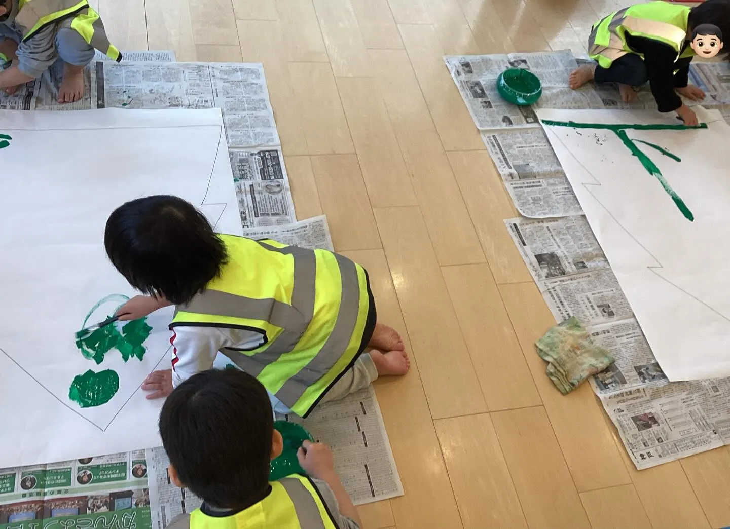 今日のお仕事プログラムは大工さん🔨