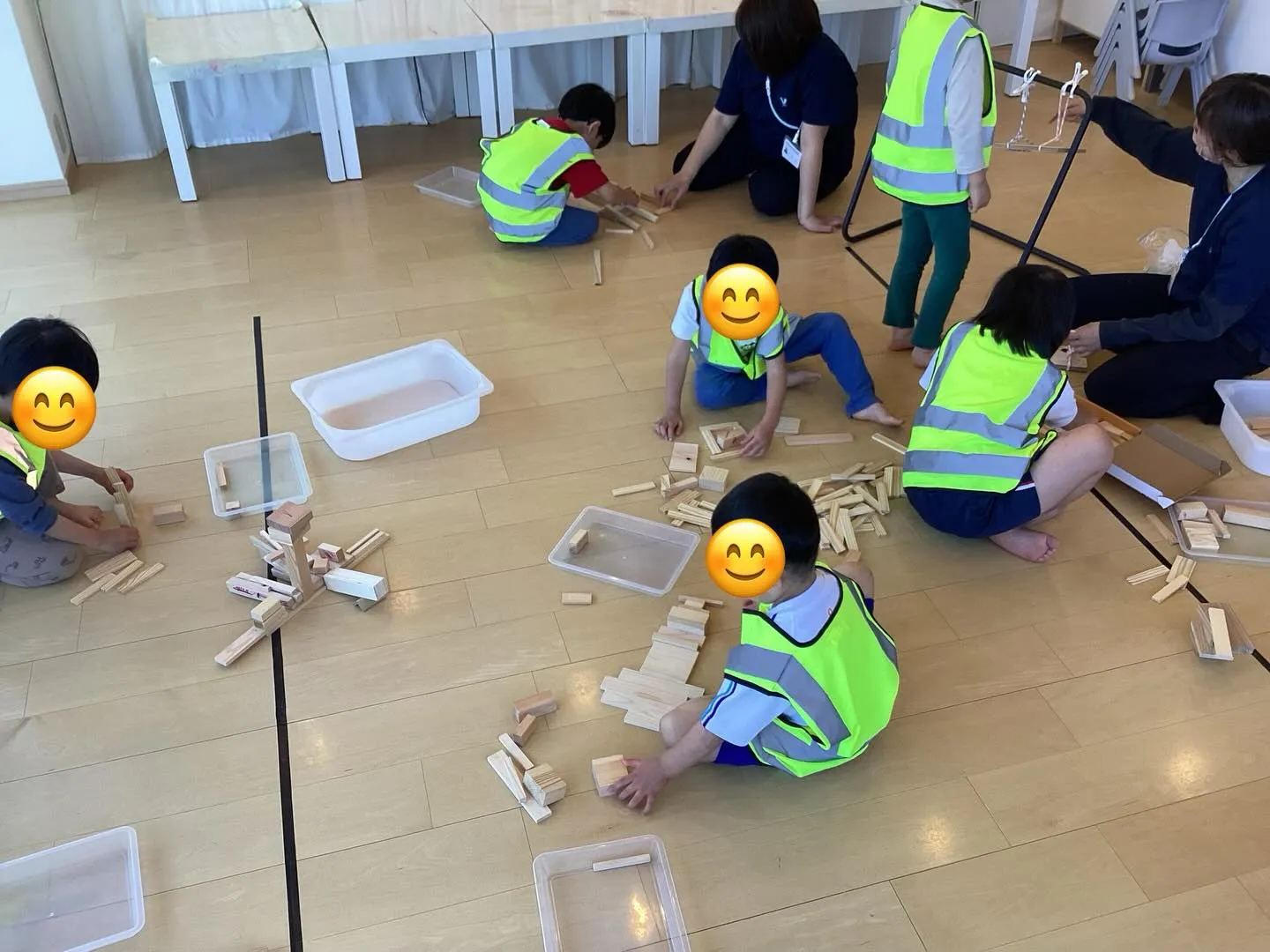 今日のお仕事プログラムは大工さん🪚